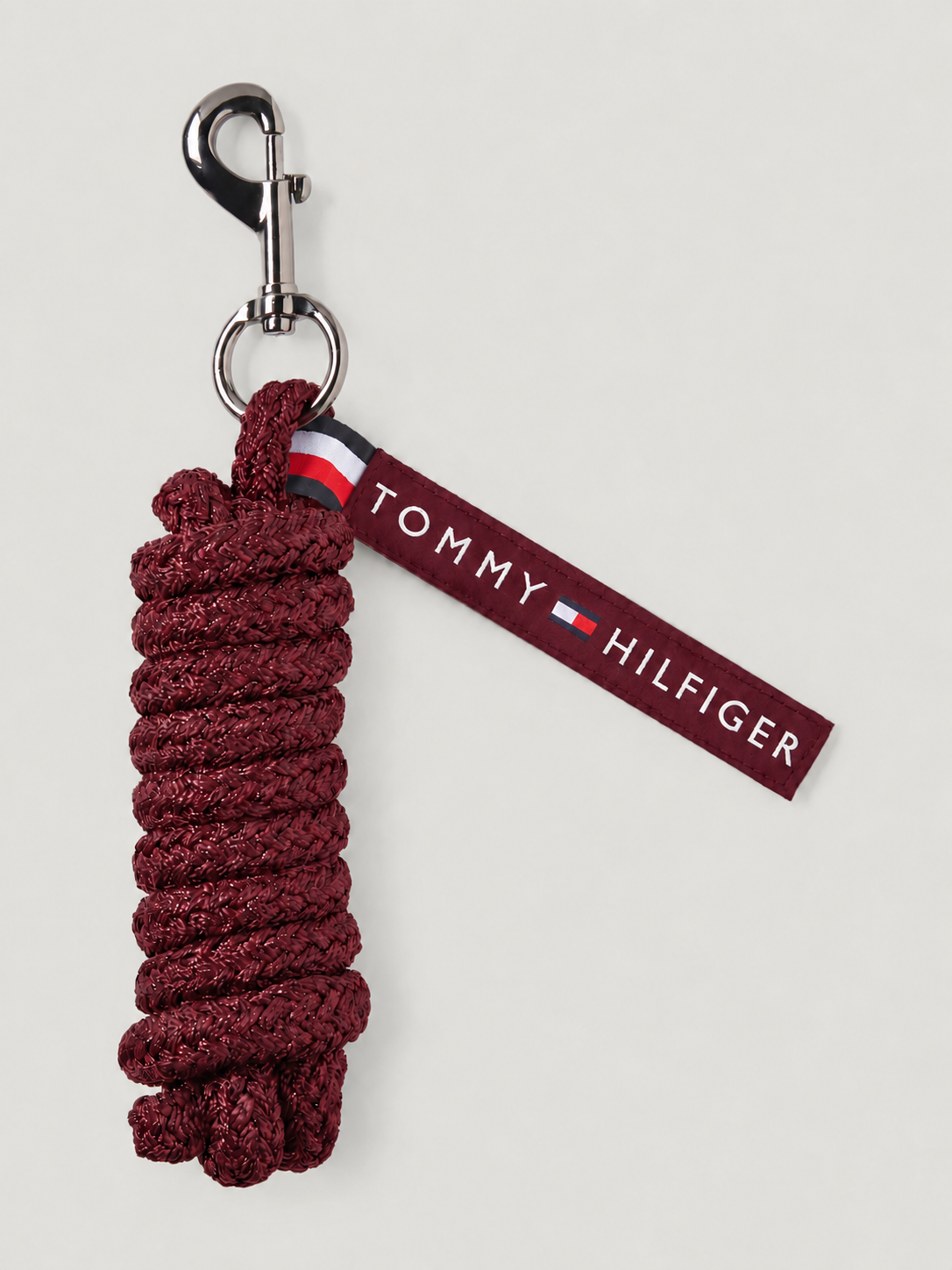 Yale Shine Set Halter Rope DEEP BURGUNDY