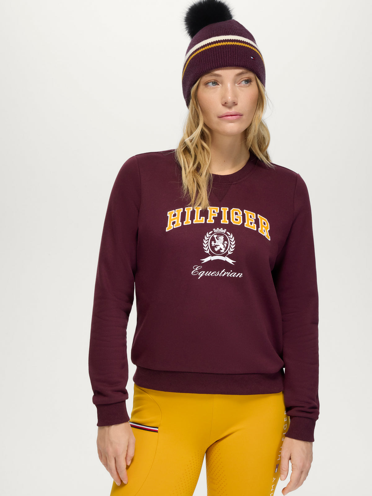 Campus Women Sweatshirt DEEP BURGUNDY