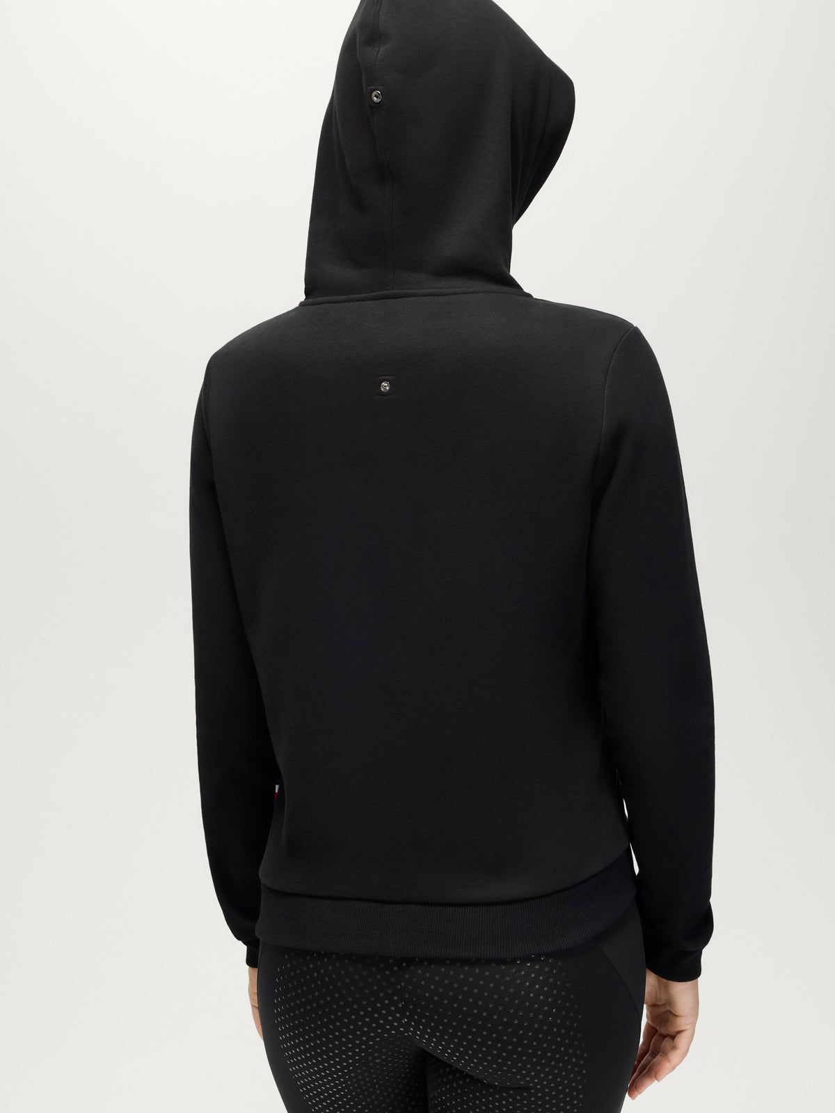 Estelle Women Rhinestone Hoodie BLACK
