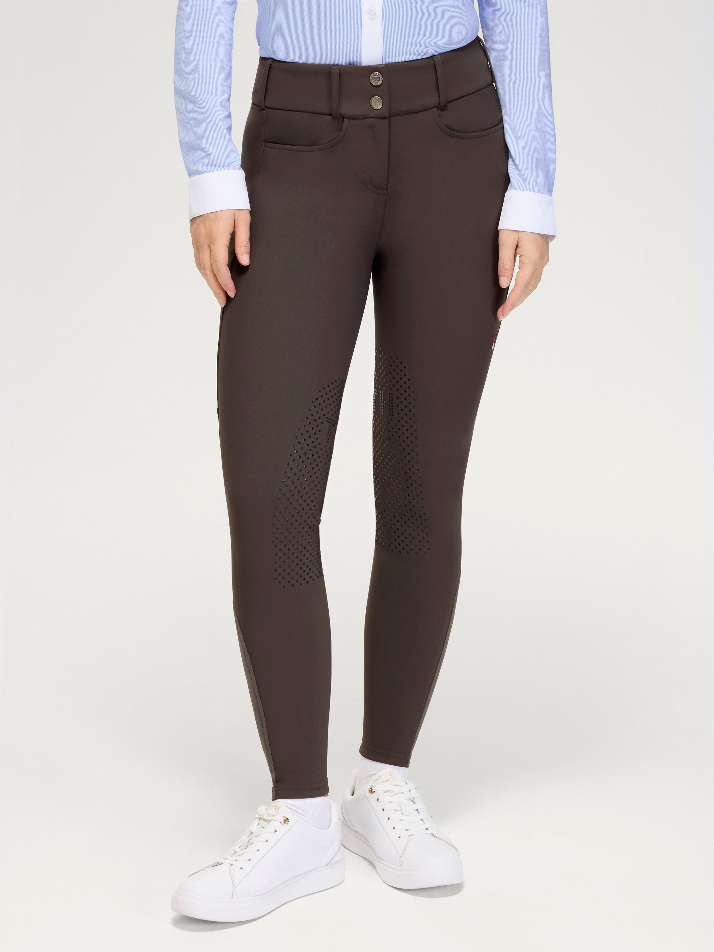 Mia Women Knee Grip Breeches CACAO