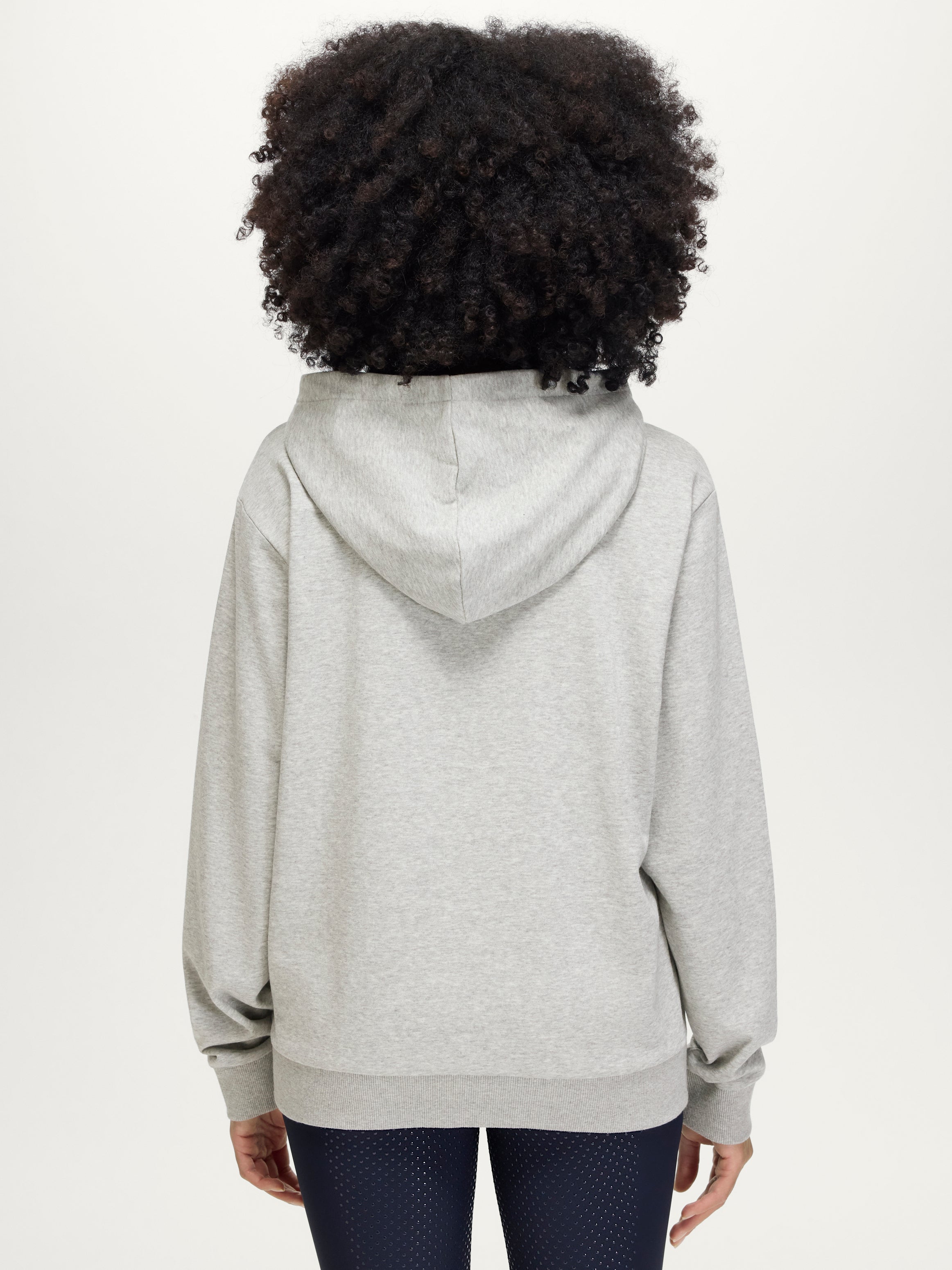 TH Equestrian Women's Hoodie GREY MELANGE