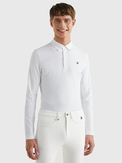 Fresh Air' Performance Long Sleeve Show Shirt TH OPTIC WHITE