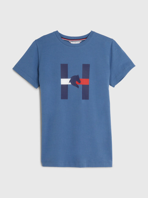 h-horse-print-t-shirt-blue-coast